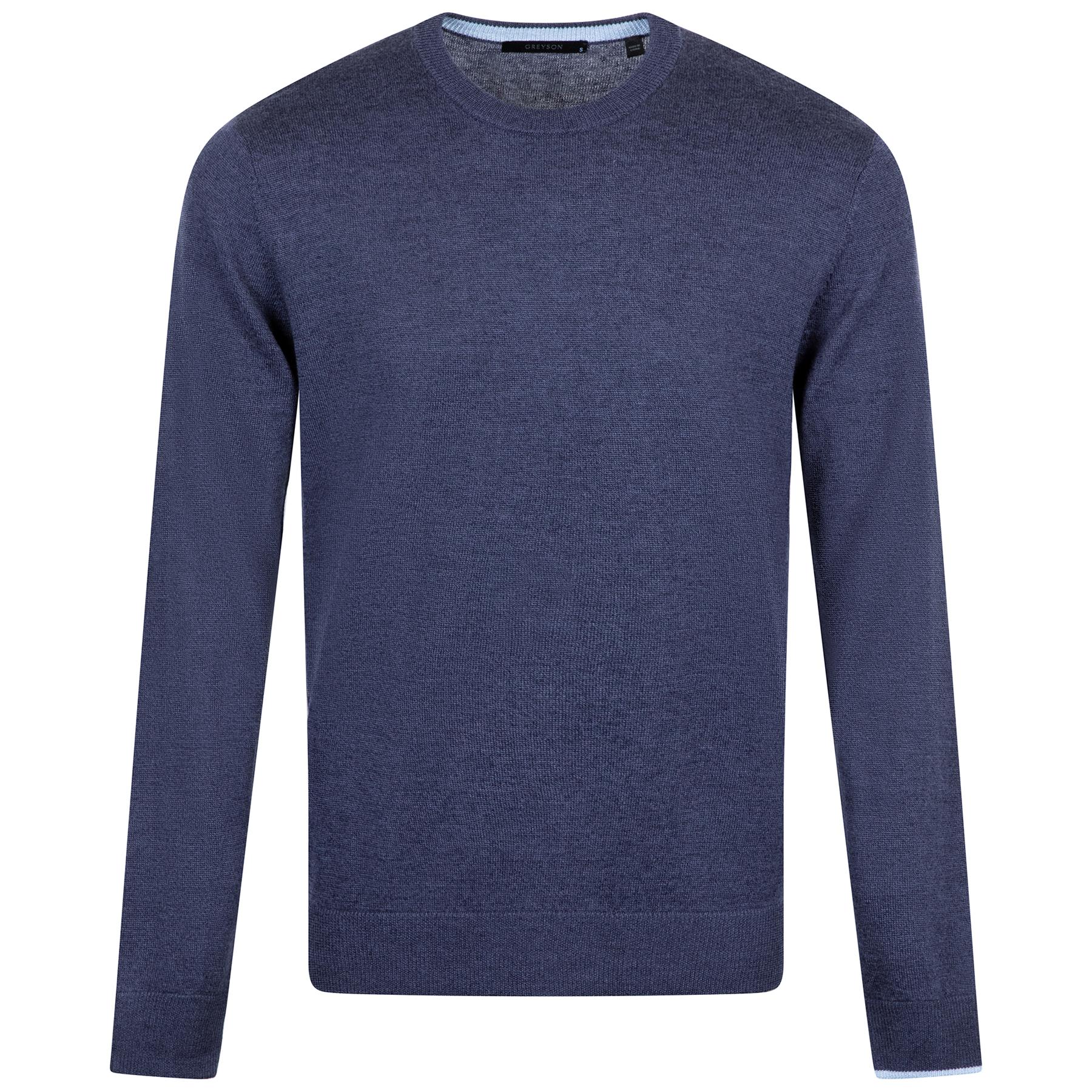 Napeague Crewneck Knit Maltese Blue