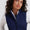 Womens Fuse Mini Diamond Quilt Vest Navy