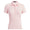 Womens Ribbed Tech Nylon Polo Blush