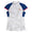 Womens Yvette Mock Neck TX Jersey Tee Golf White