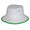 Womens Tilley Wide Brim Bucket Hat White/Green