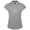 Womens Quarter Zip Color Block Shirt Heather Grey/White