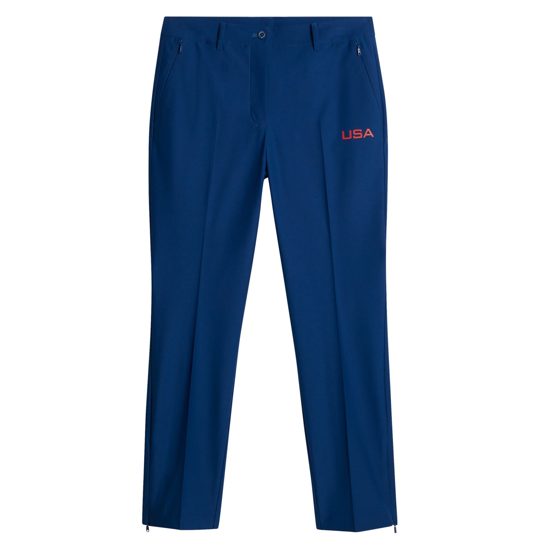 Womens Pia High Stretch US Golf Pants Estate Blue