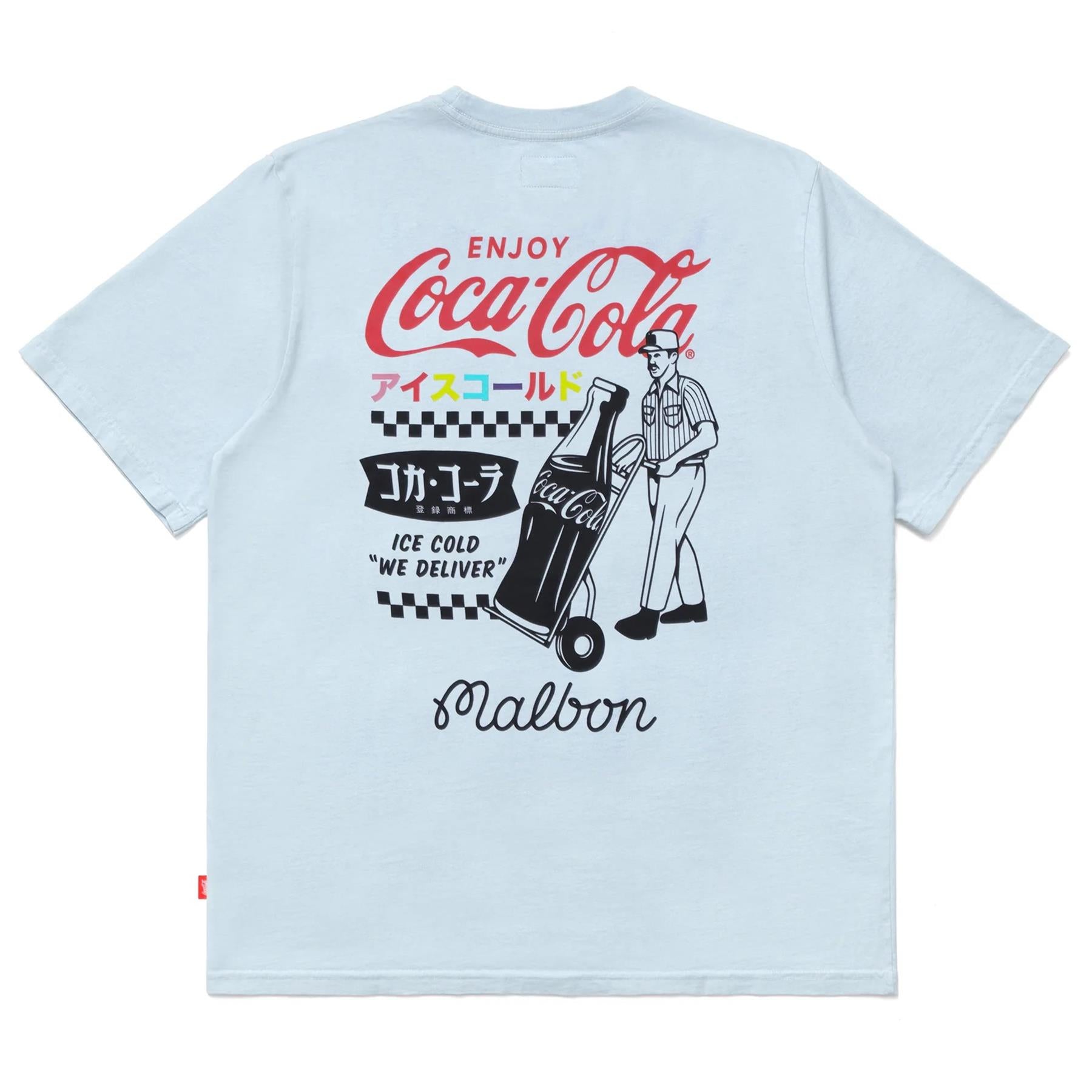 x Coca Cola Special Delivery Tee Powder Blue
