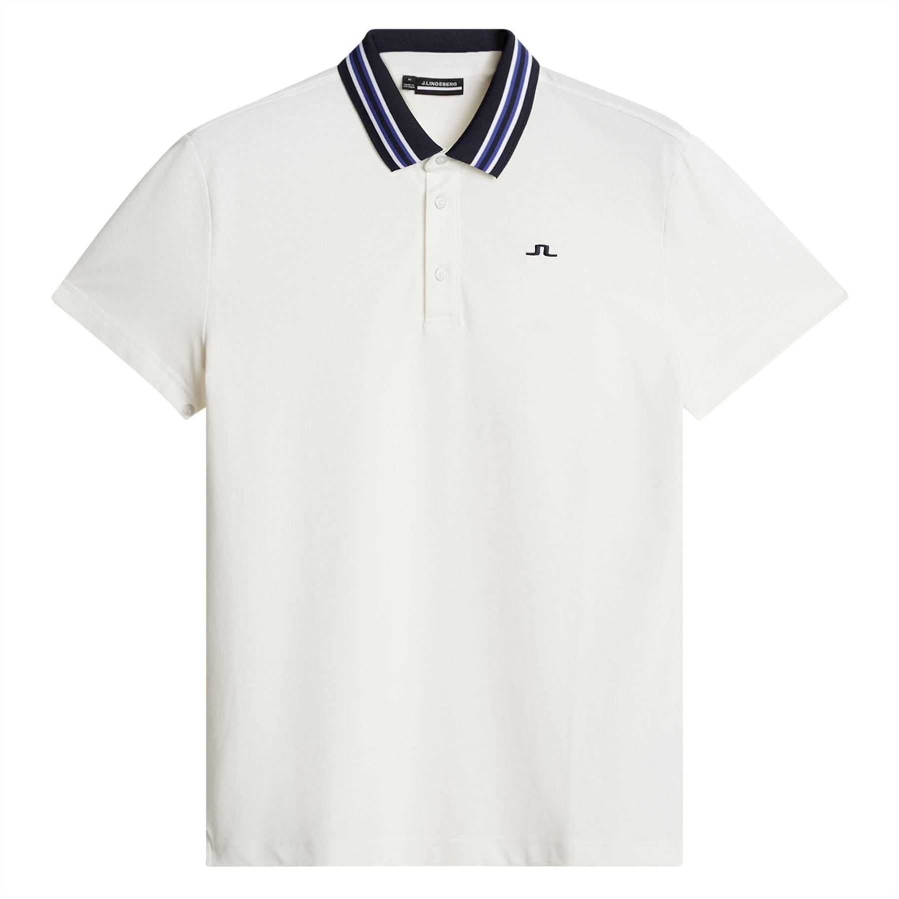 Bjorn Lux Pique Polo White