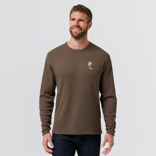 Souvenir Stand Sweat Top Chocolate Brown