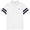 Ultra-Dry Colorblock Tennis Polo White/Navy Blue