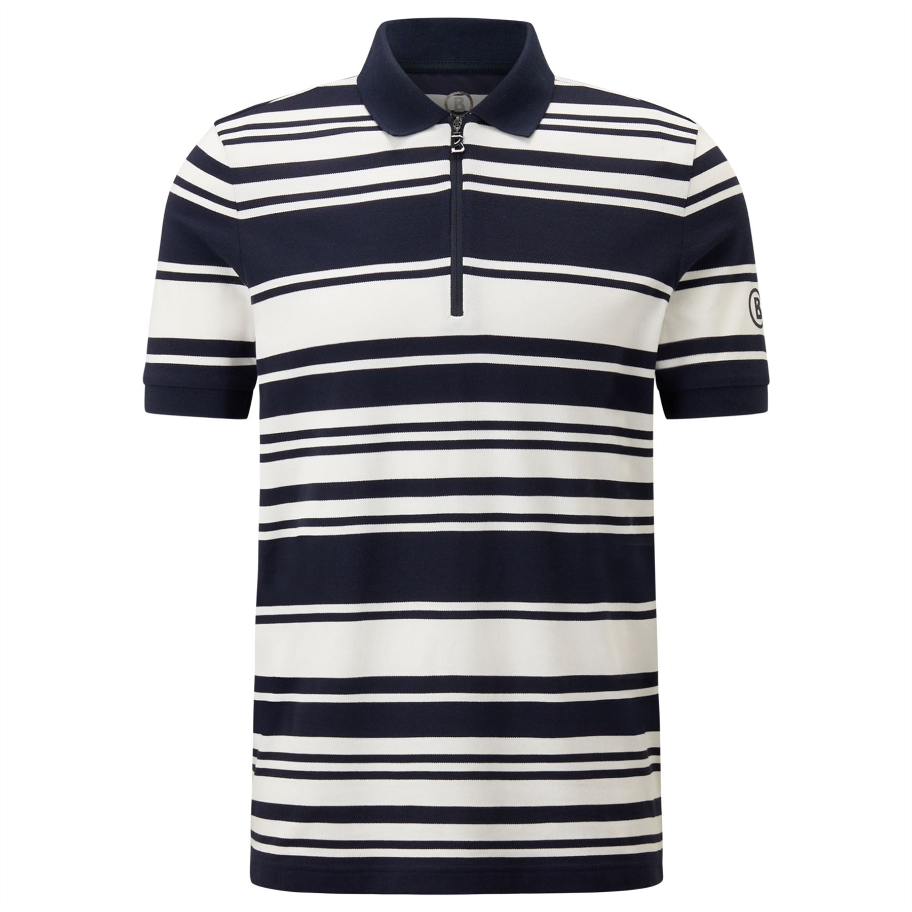 Flip Stripe Polo Navy