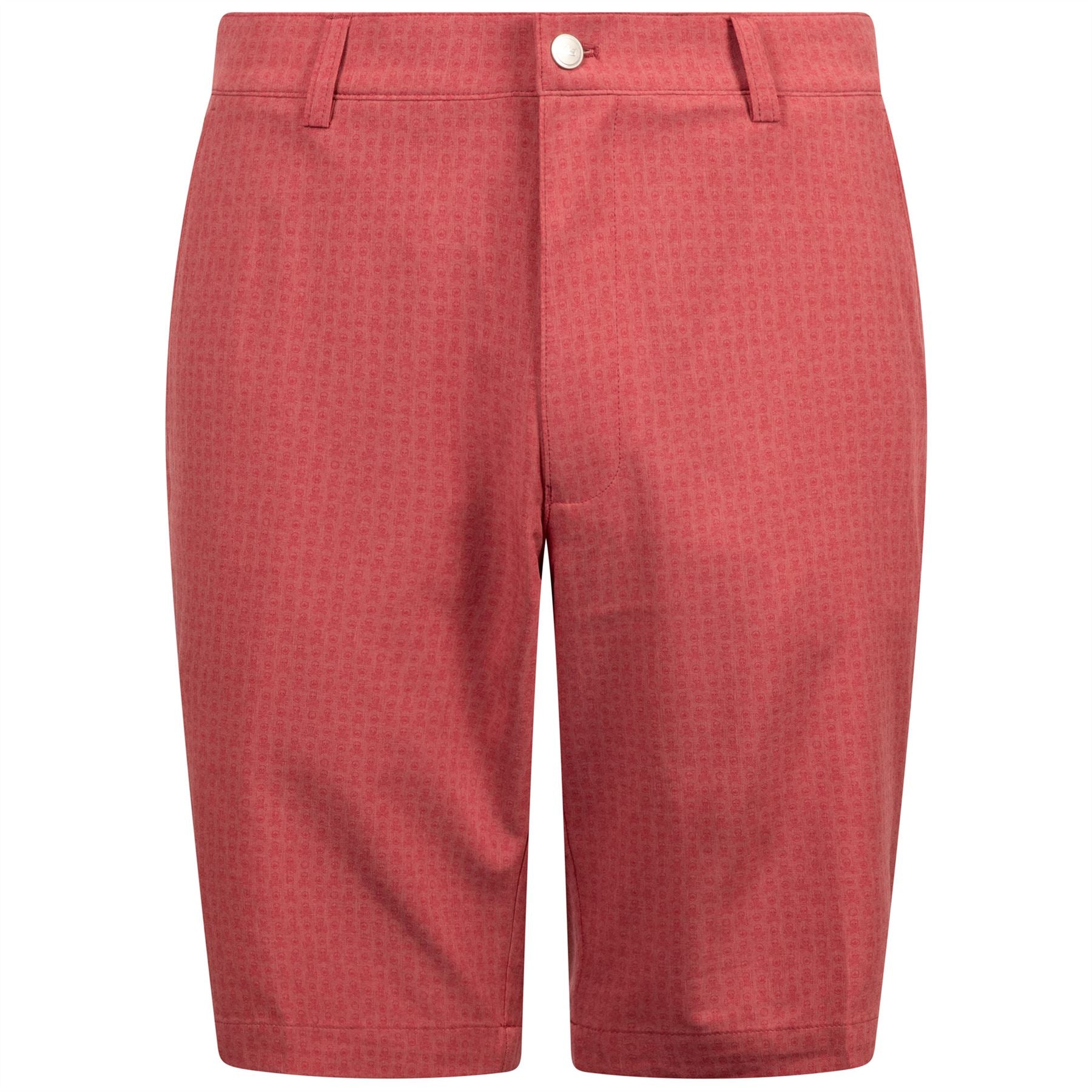 Shackleford Skull In One Performance Hybrid Shorts Cape Red