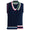 Womens Engineered Stripe Sweater Vest Twilight