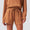 Womens Skyloft Soft Tie Shorts Chestnut