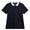 Womens Izara Wave Rib Jersey Polo JL Navy