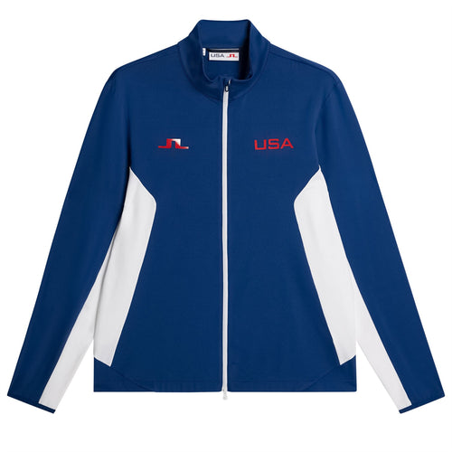 Constantin Full Zip Mid Layer Estate Blue