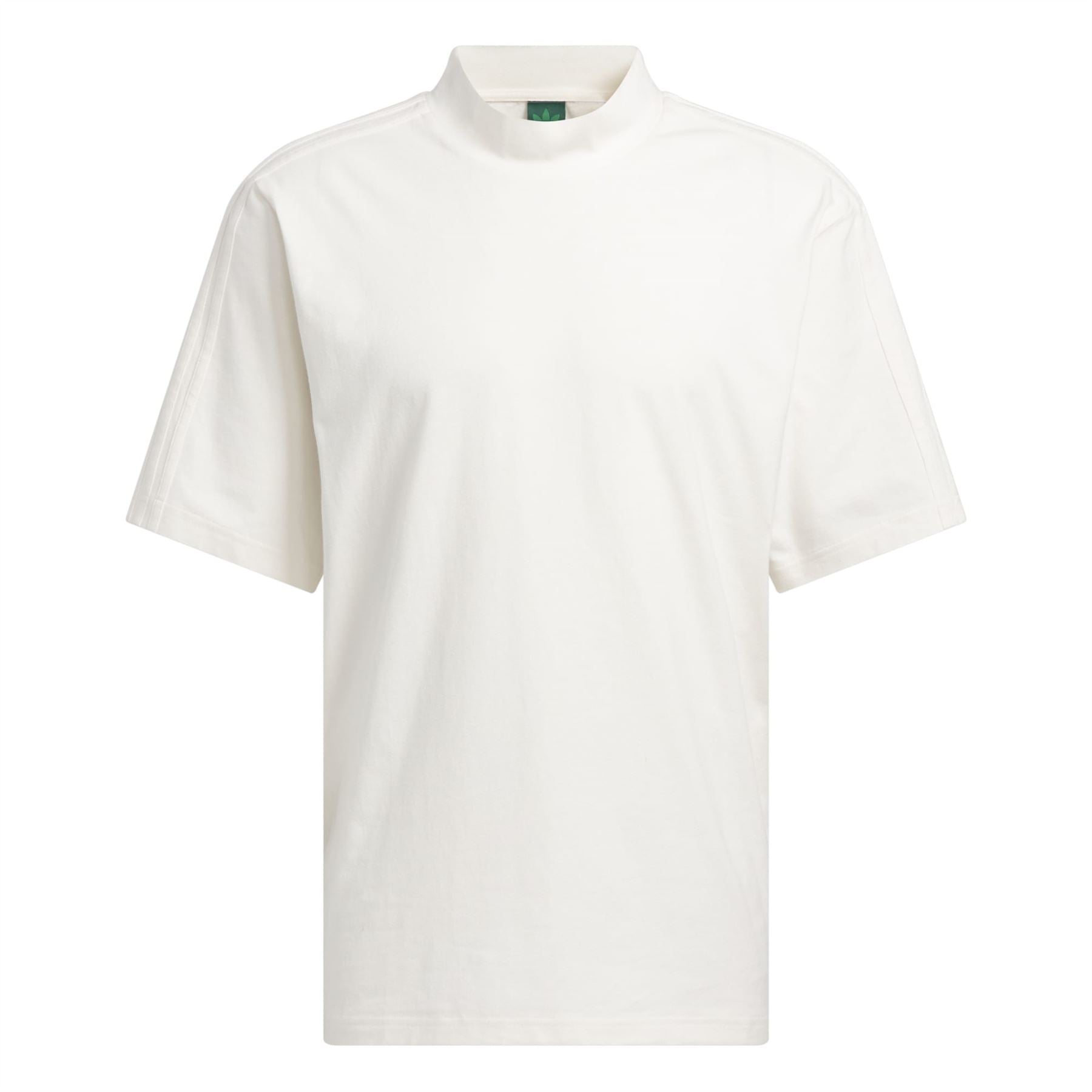 Rolling Links Skate Mock Neck Polo White