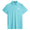 KV Regular Fit TX Jersey Print Tour Polo Blue Curacao