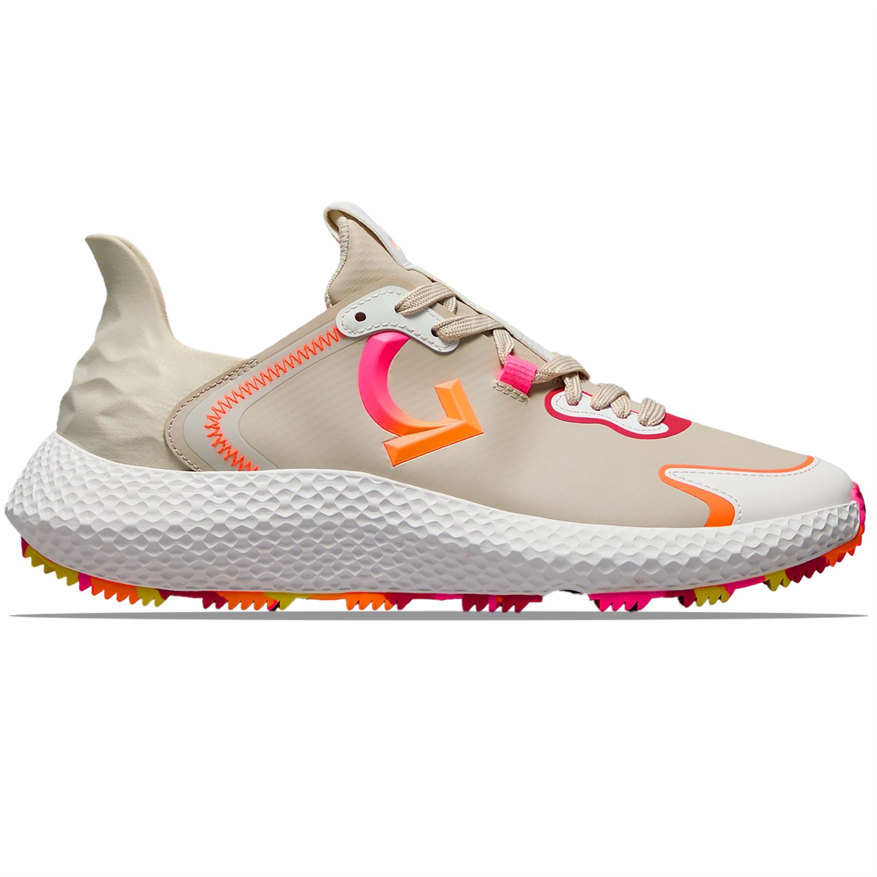 Womens MG4X2 Hybrid Golf Shoes Stone/Multi