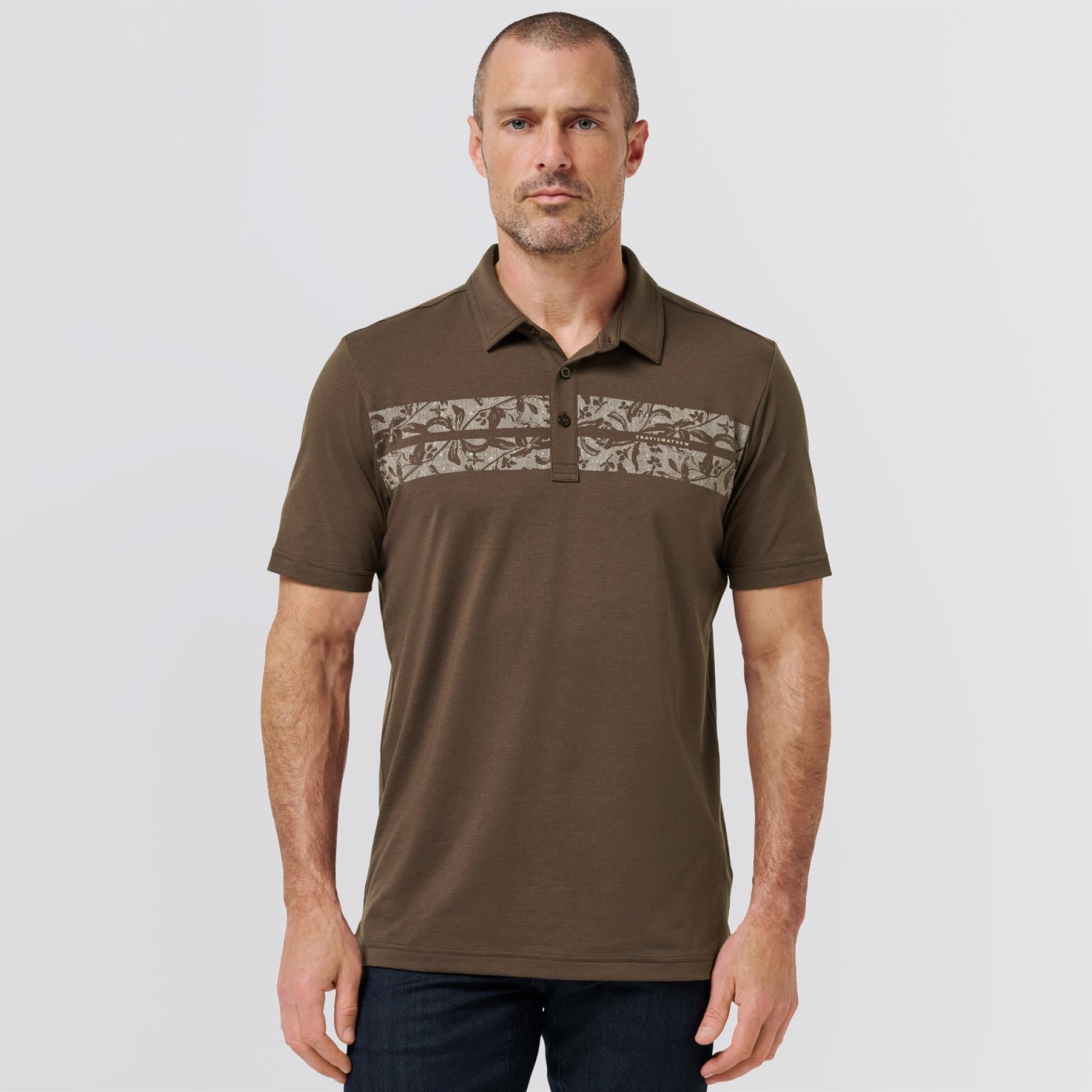 Orchard Walk Polo Chocolate