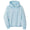 Womens Flora Knit Melange Hoodie Skylight