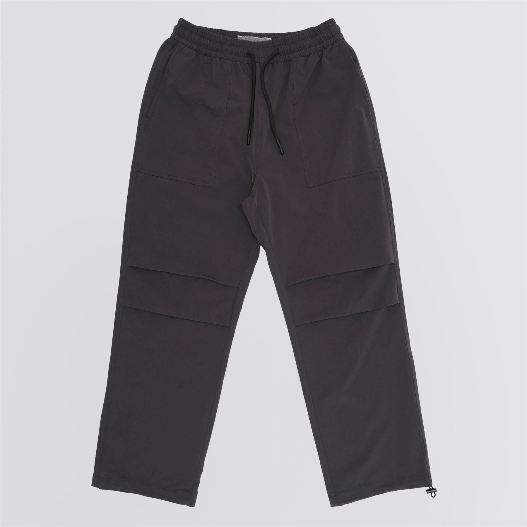 Historic Baggy Parachute Nylon Pants Grey