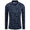Womens YouV Island Flower Long Sleeve Polo Navy Blazer/Bright White