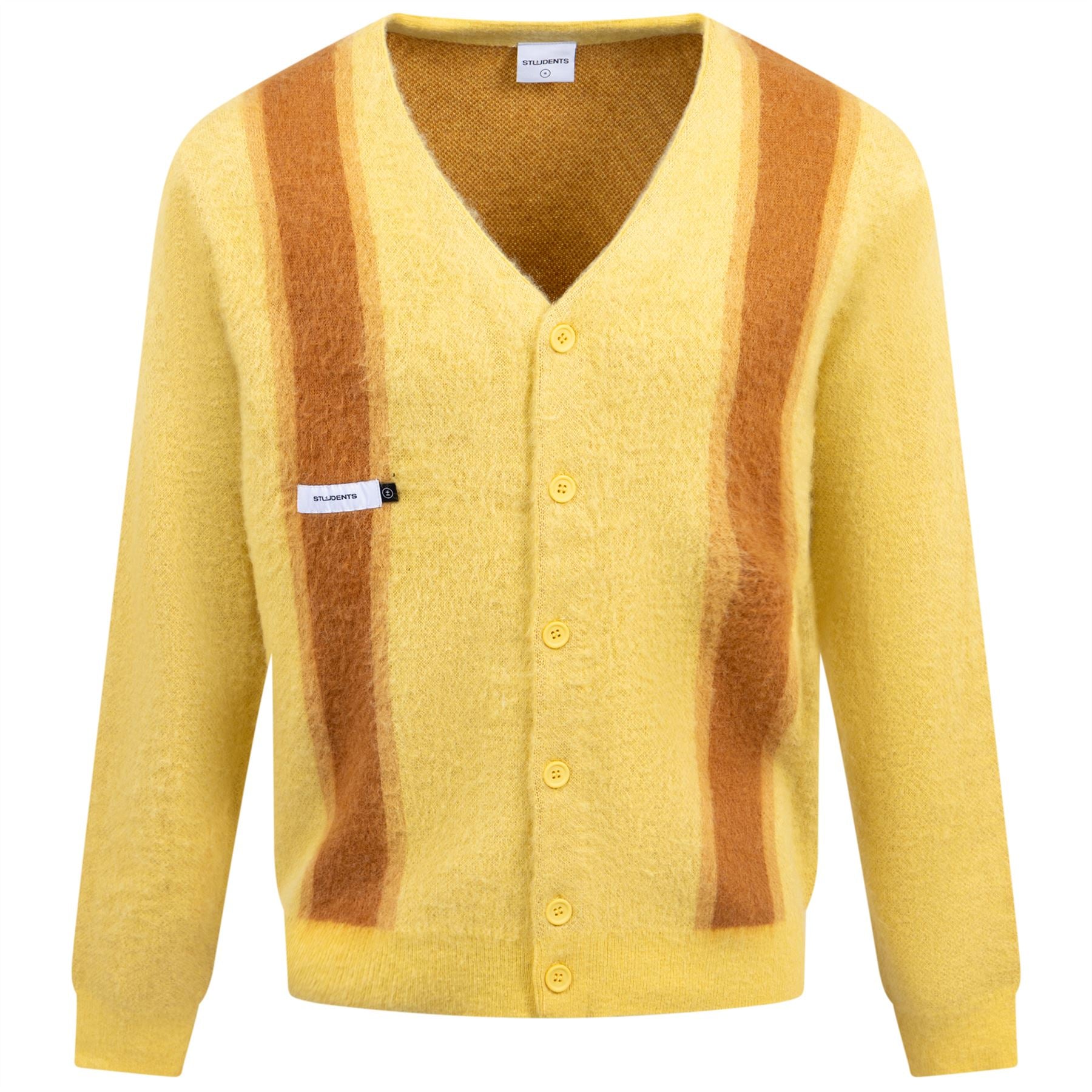 Ellis Mohair Cardigan Mustard