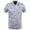 Floral Watercolour Polo Light Heather Grey