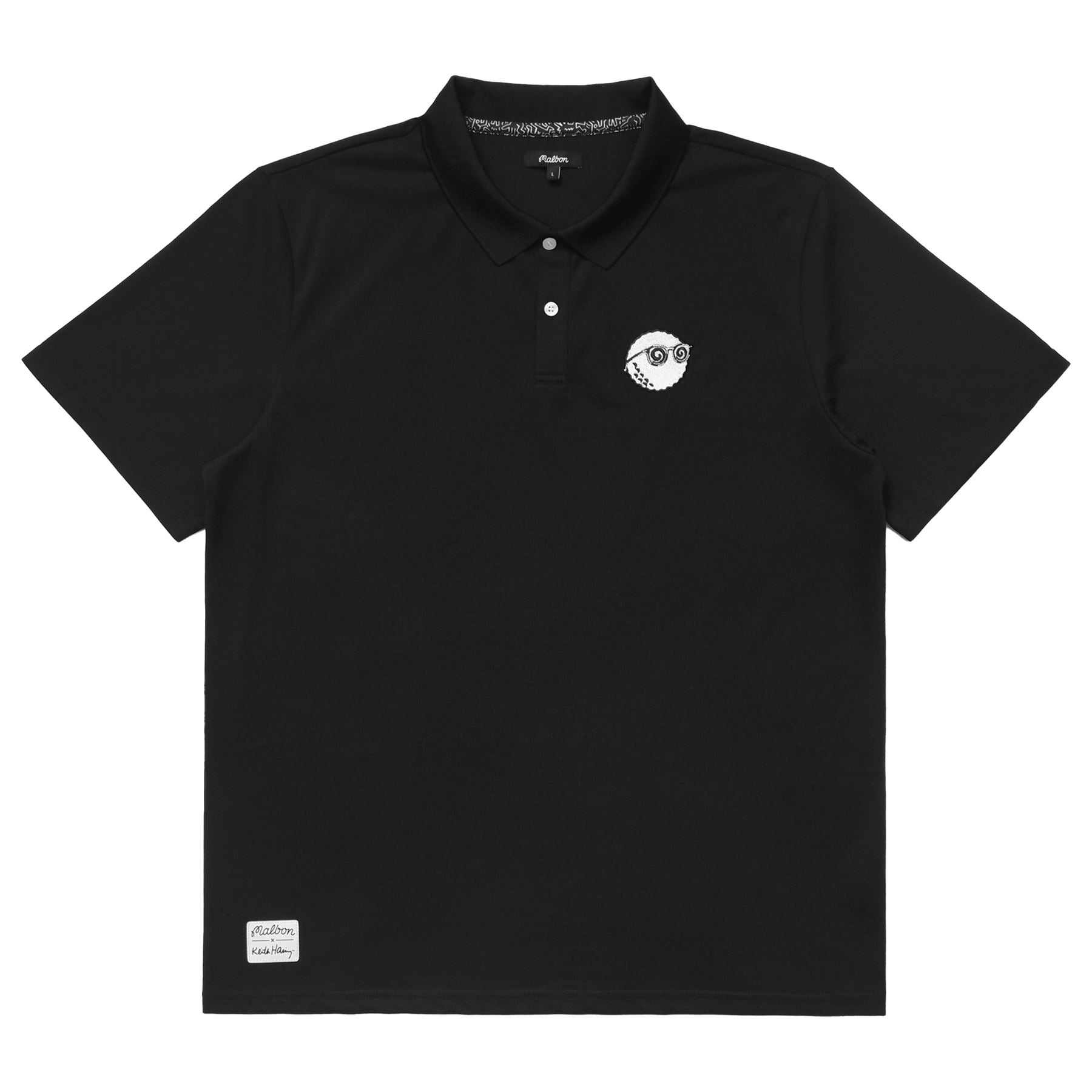 x Keith Haring Performance Pique Polo Black