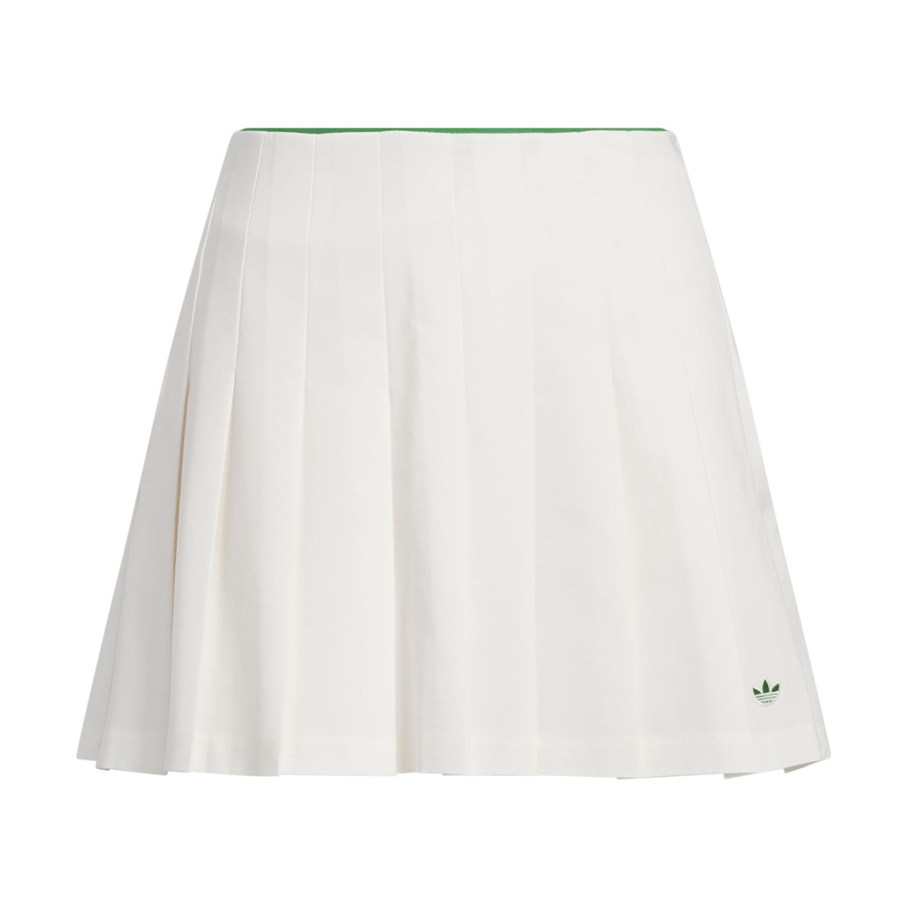 Womens Pleated Skort Chalk White