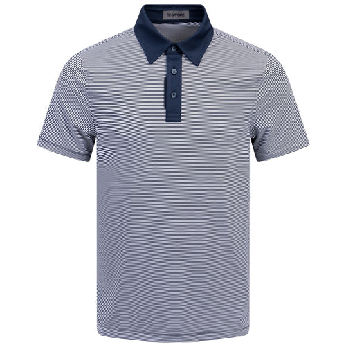 Feeder Stripe High Gauge Jersey Polo Twilight