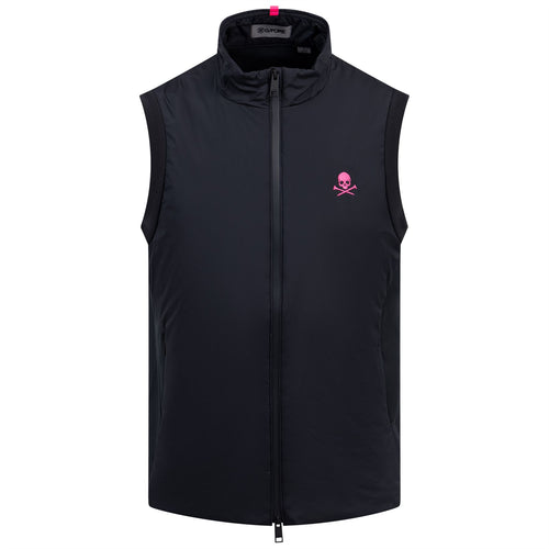 The Maverick Hybrid Stretch Logo Vest Onyx