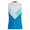 Womens Multi V Tech Jersey Sleeveless Polo Snow