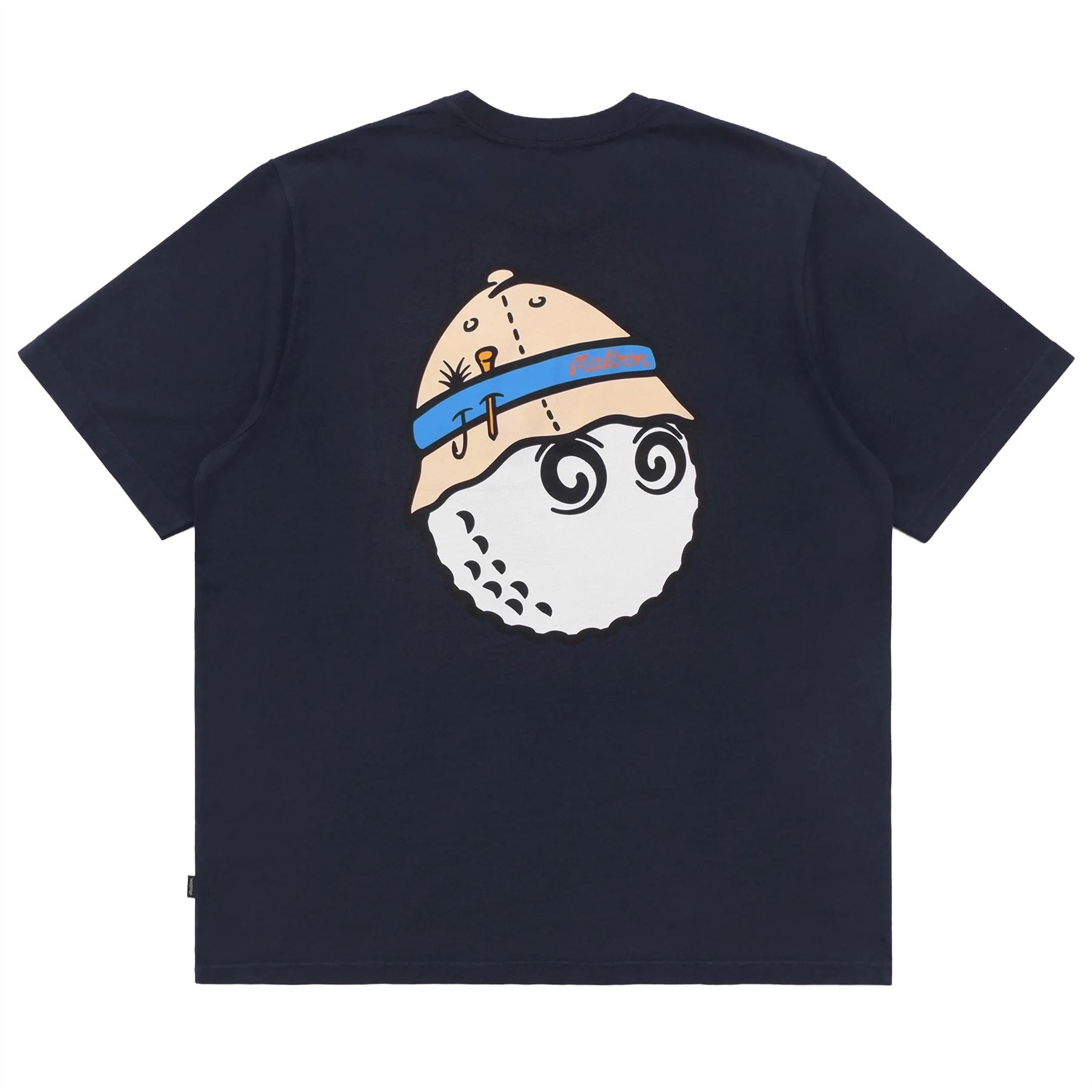 Fishing Buckets Pocket Tee Navy