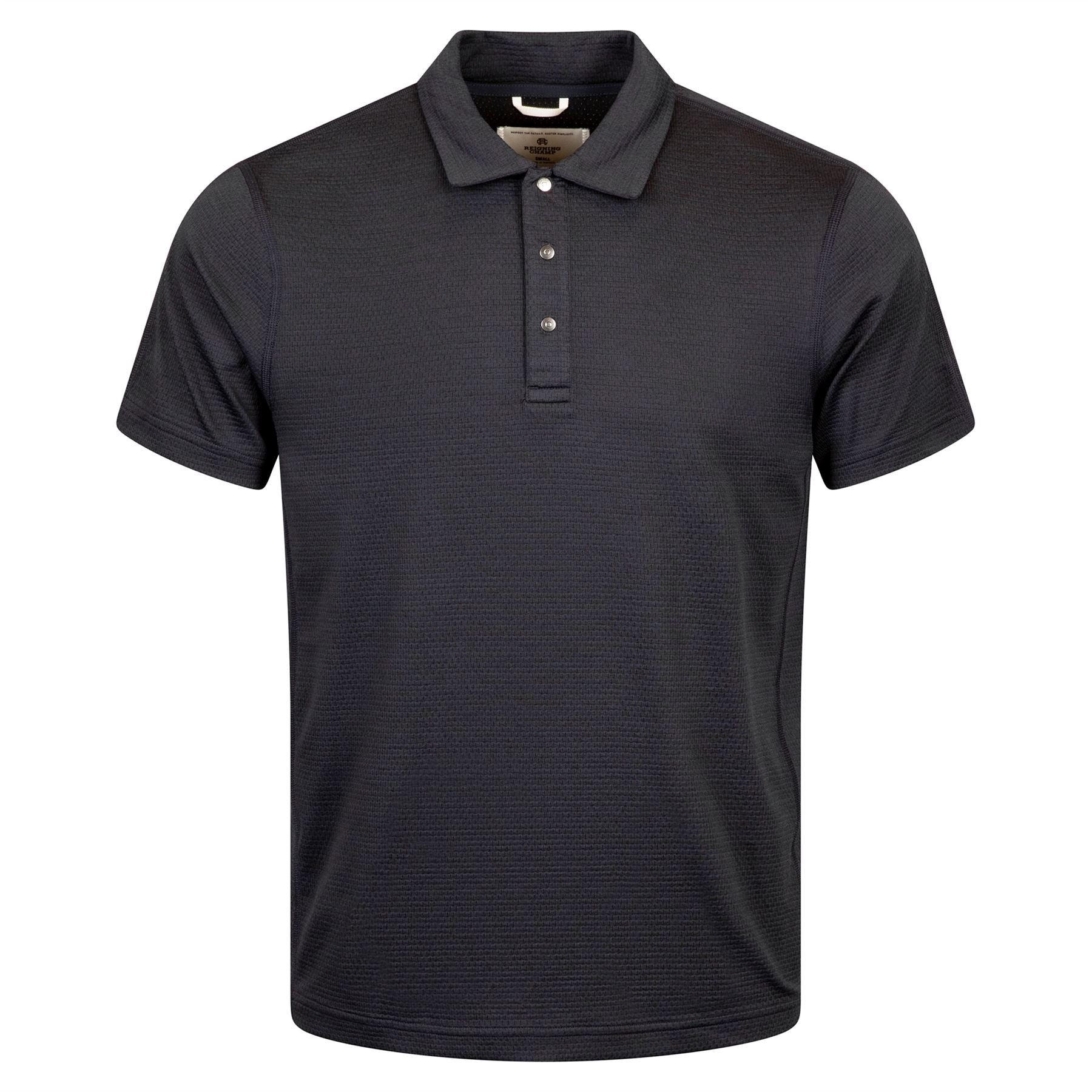 Solotex Mesh Tiebreak Polo Navy