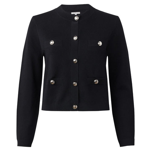 Womens Amelia Knit Cardigan Black
