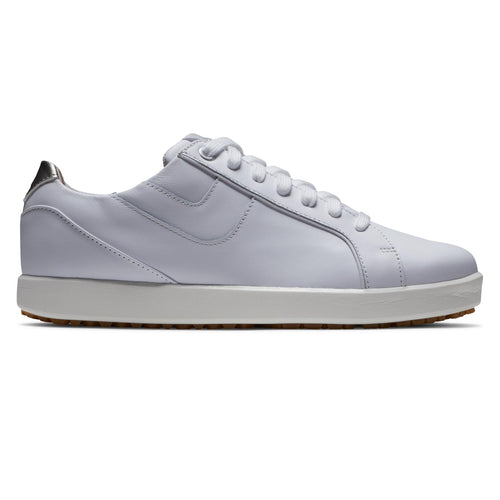 Womens Links Spikeless Golf Shoe White