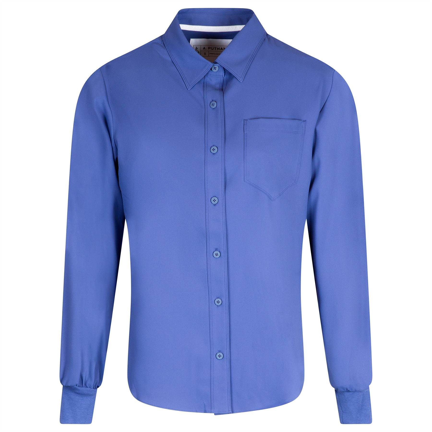 Womens Classic Button Up Shirt Mariner
