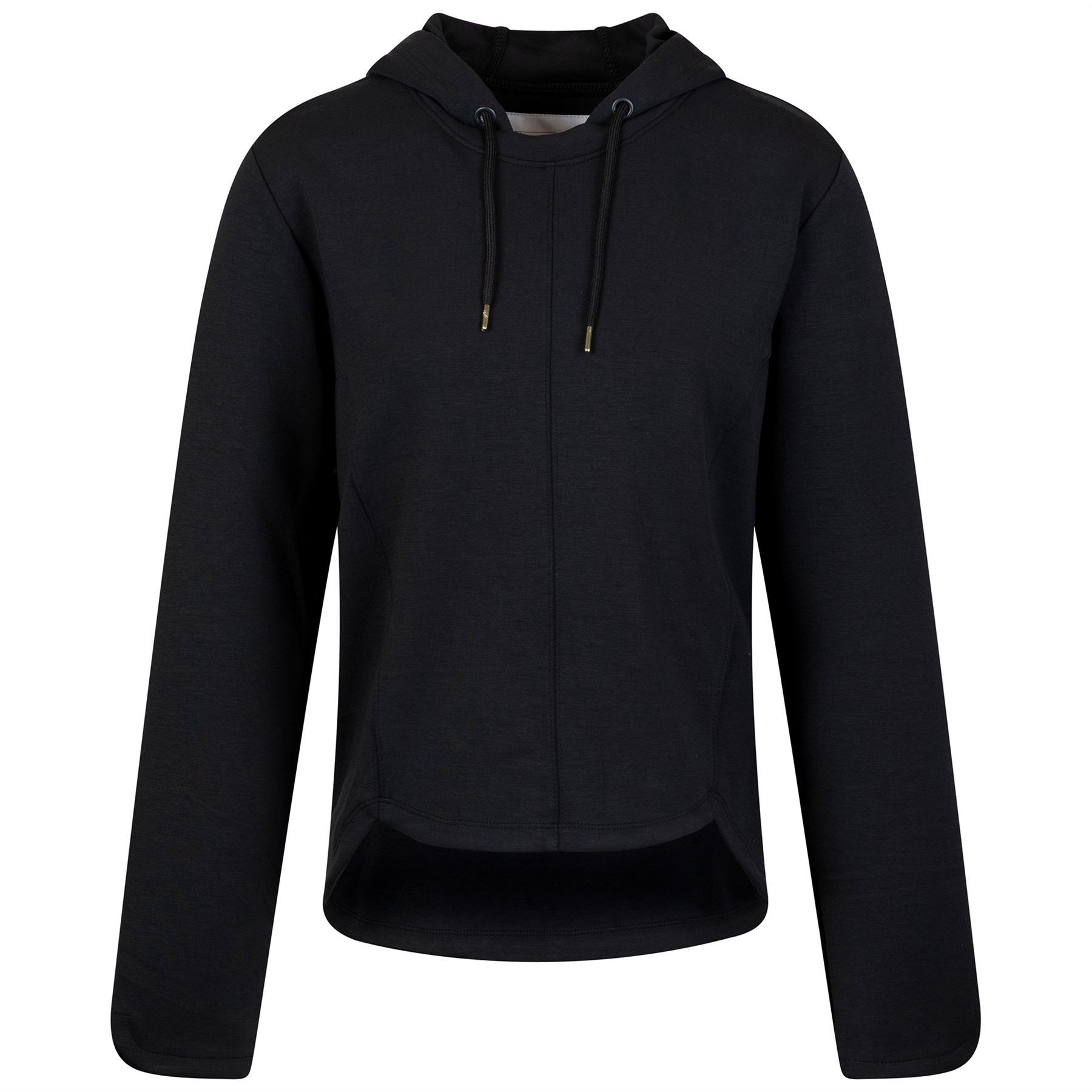 Womens Tulip Hoodie Black