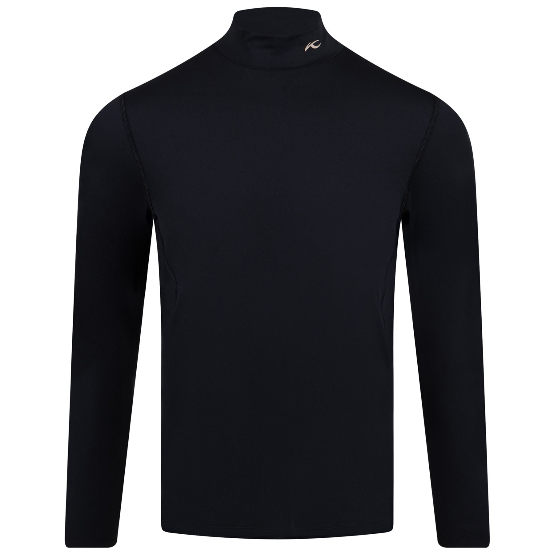 Tutrleneck Slim Fit Base Layer Black