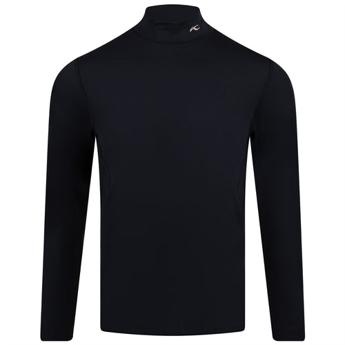Tutrleneck Slim Fit Base Layer Black
