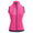 Womens Full Zip Vest Bright Pink/Refined Navy