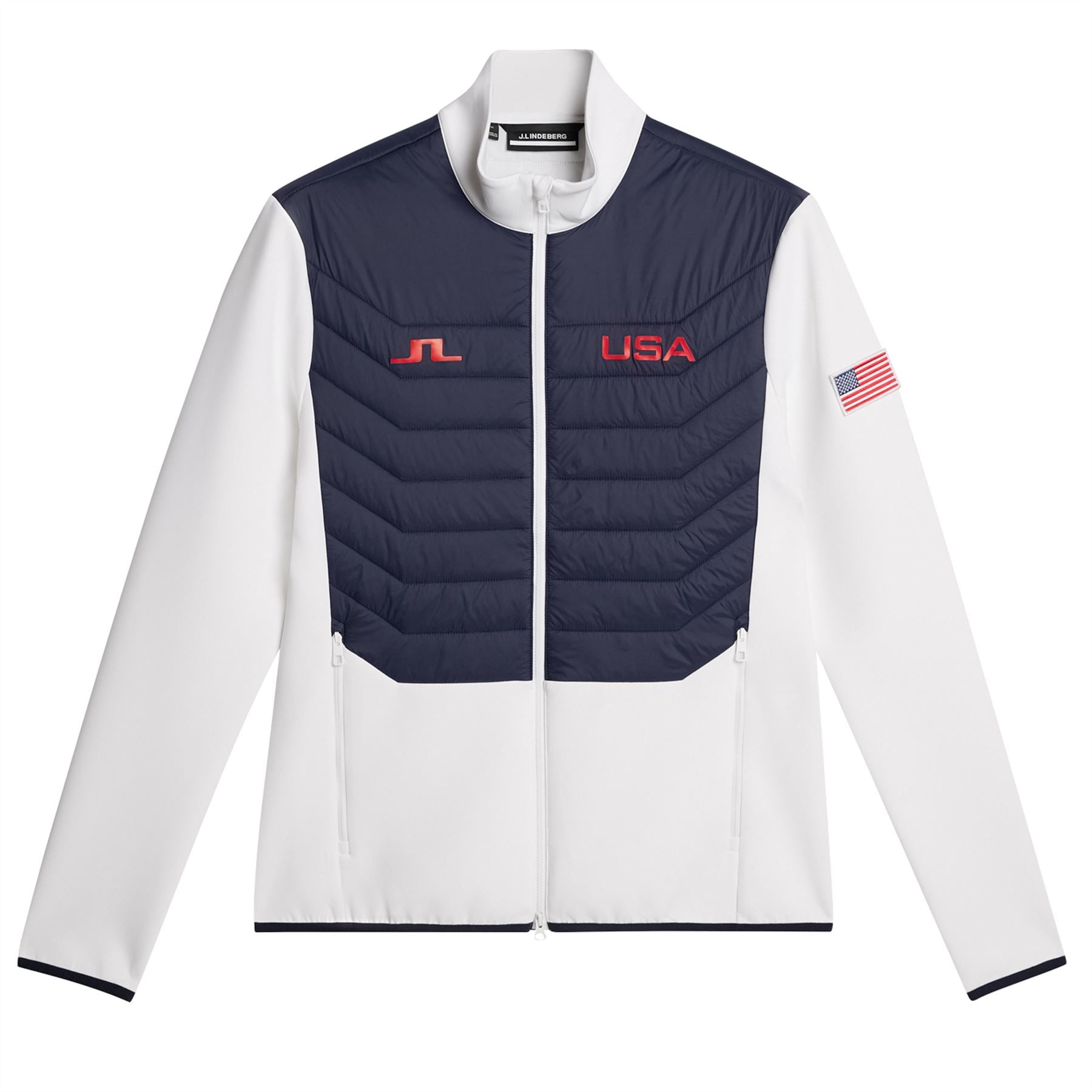 Maurice Full Zip Hybrid Jacket White