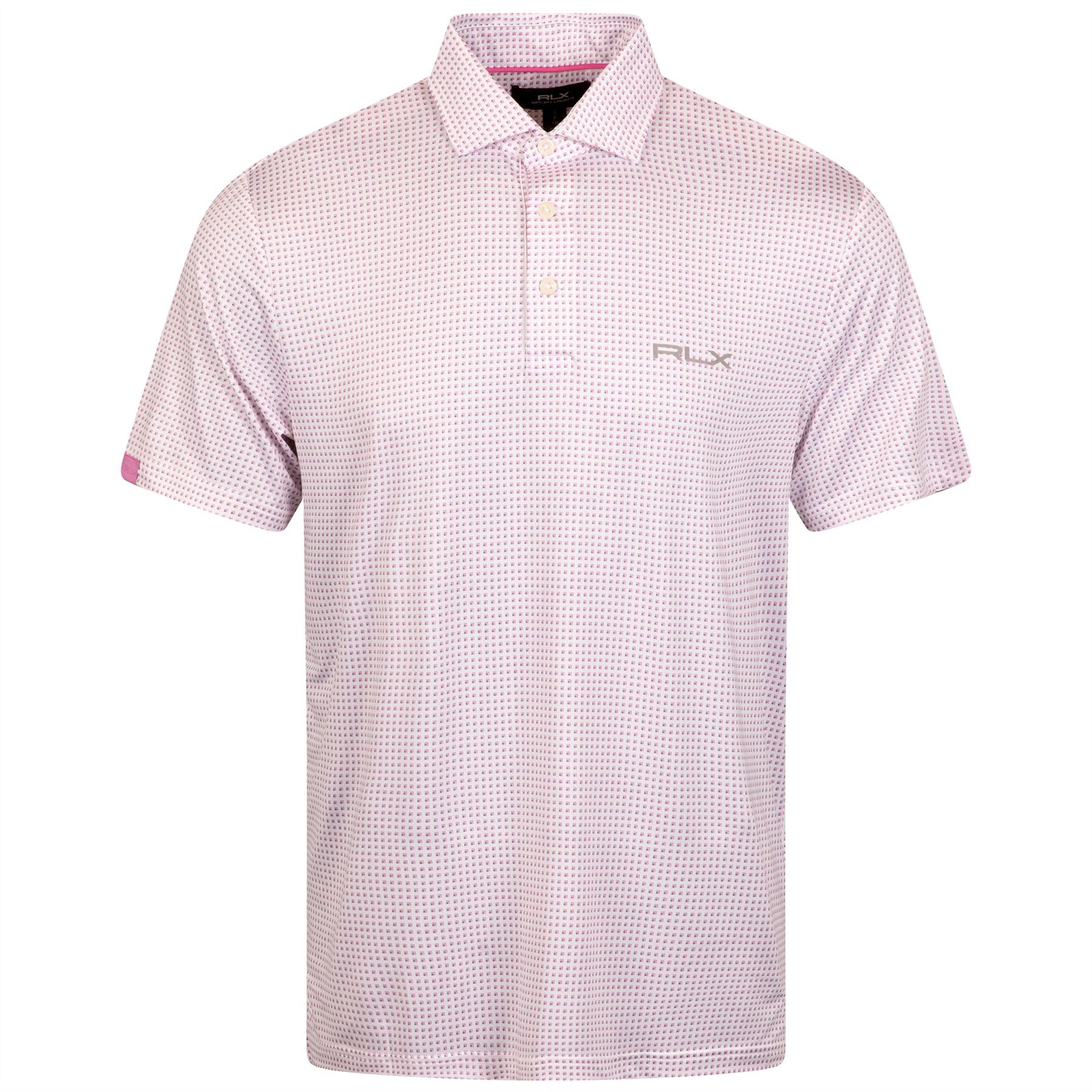 RLX Featherweight Airflow Jersey Polo Dalia Pink