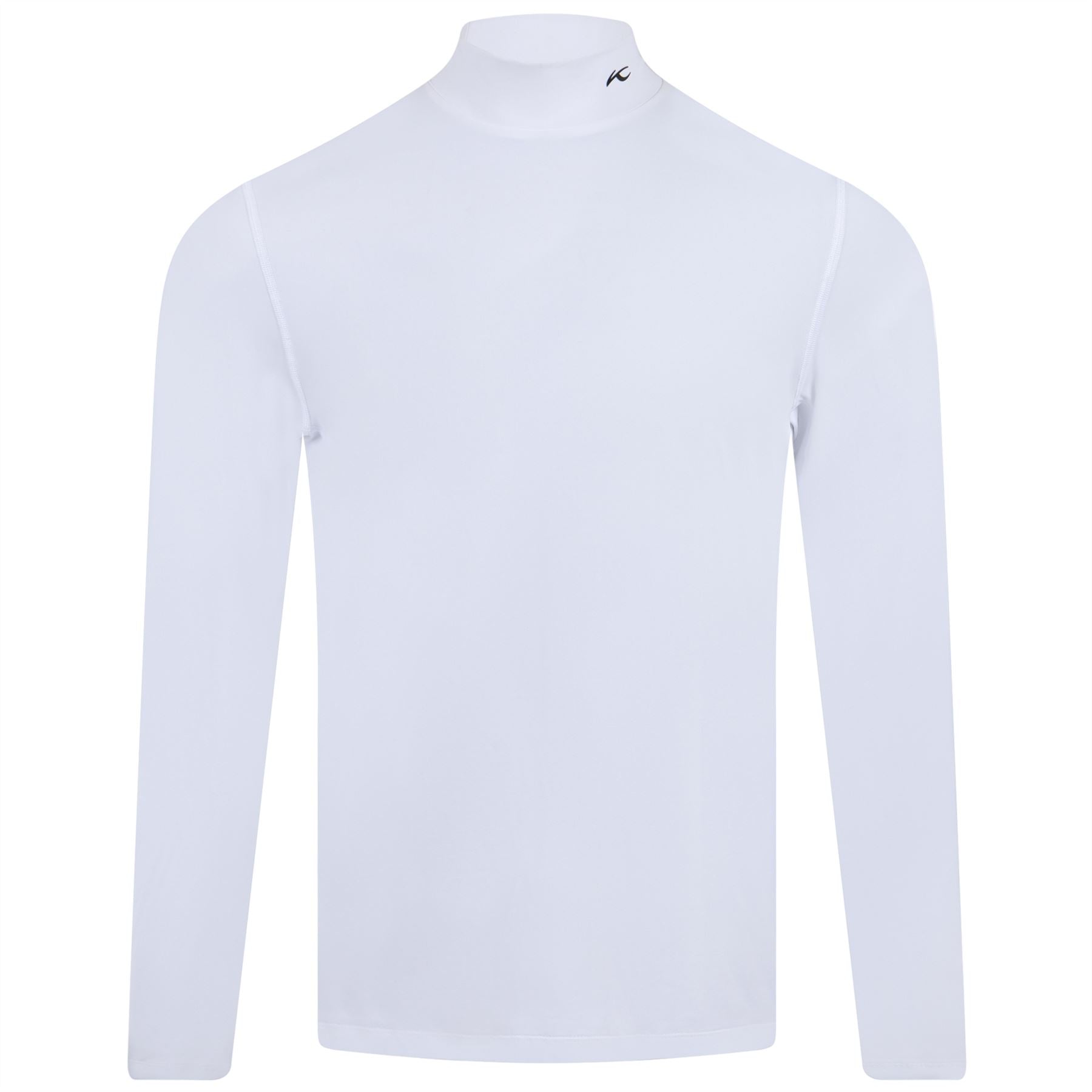 Tutrleneck Slim Fit Base Layer White