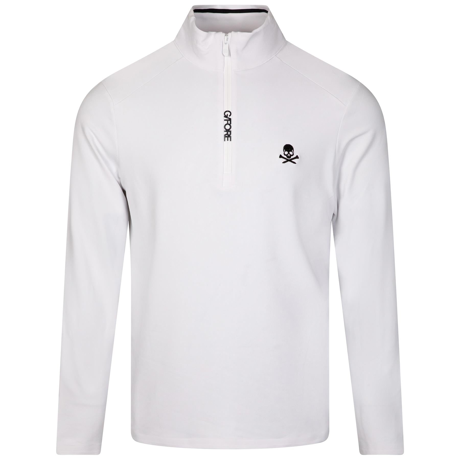 Brushed Back Tech Quarter Zip Pullover Snow