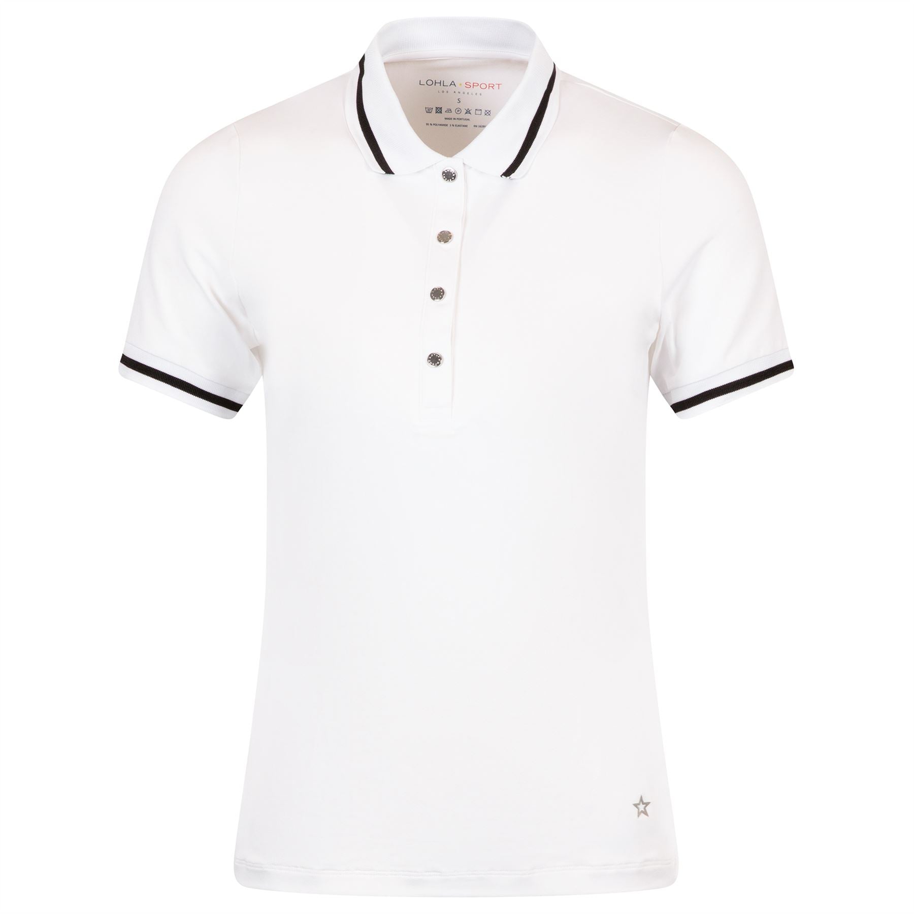 Womens The Mia Polo White