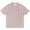 Vert Stripe Knit Polo Mauve