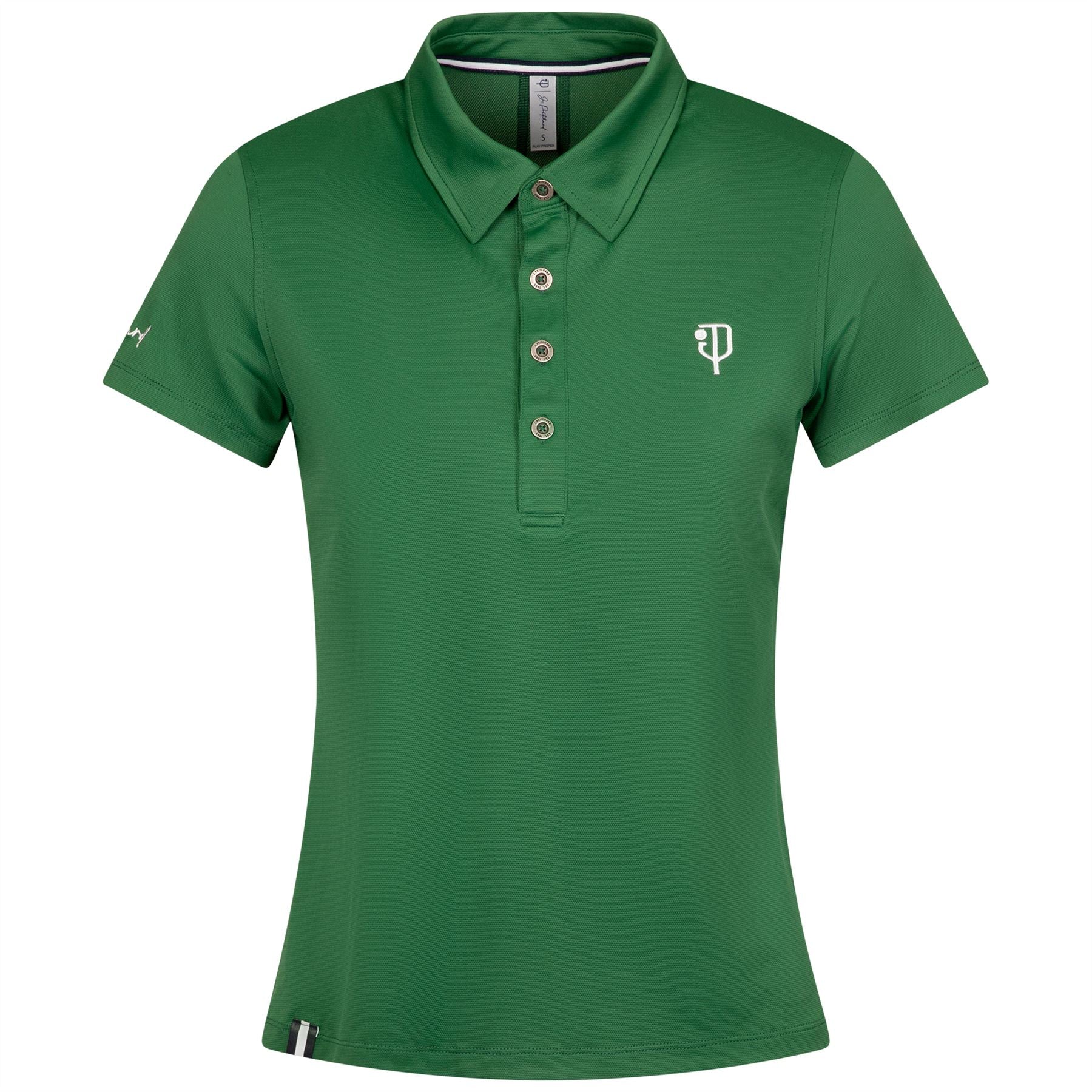 Womens Bainbridge Polo Pritchard Green