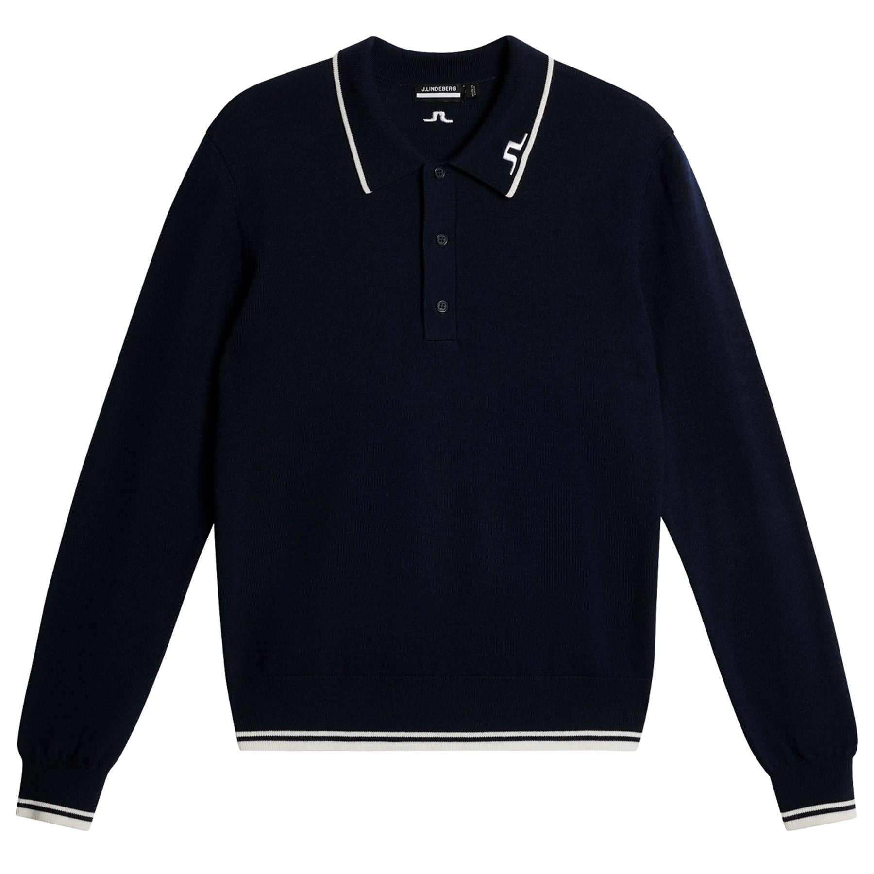 Womens Mimmi Cashmere Blend Knitted Shirt JL Navy