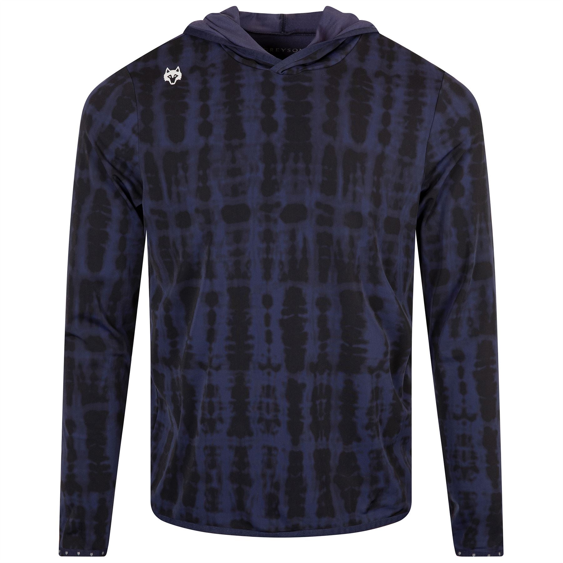 Shibori Colorado Hoodie Maltese Blue