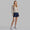 Womens Color Block Merino Wool Sweater Dune
